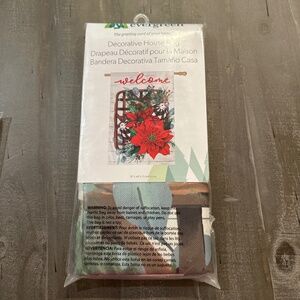 Evergreen Decorative House Flag